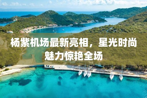 杨紫机场最新亮相，星光时尚魅力惊艳全场