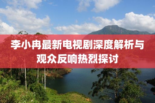 李小冉最新电视剧深度解析与观众反响热烈探讨