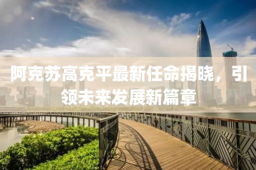 阿克苏高克平最新任命揭晓，引领未来发展新篇章