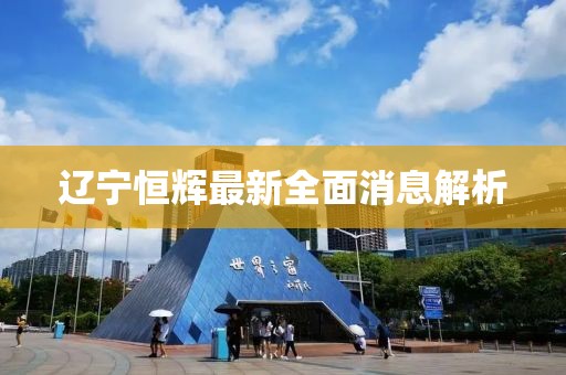 辽宁恒辉最新全面消息解析