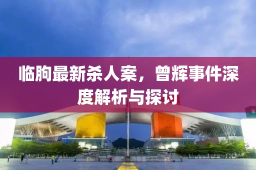 临朐最新杀人案，曾辉事件深度解析与探讨