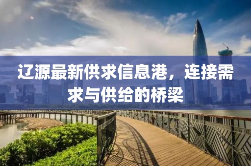 辽源最新供求信息港，连接需求与供给的桥梁