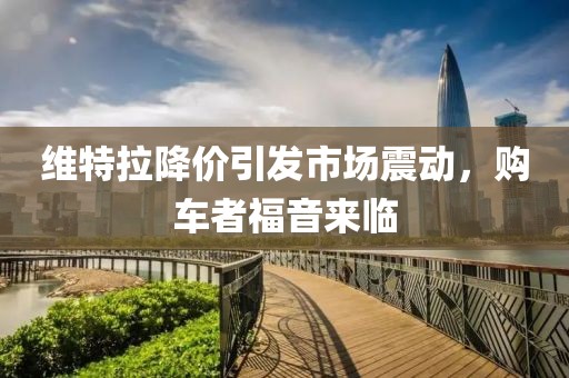 维特拉降价引发市场震动，购车者福音来临