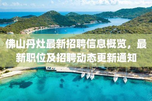 佛山丹灶最新招聘信息概览，最新职位及招聘动态更新通知
