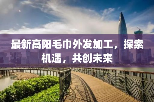 最新高阳毛巾外发加工，探索机遇，共创未来