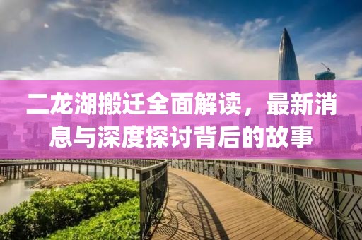 二龙湖搬迁全面解读，最新消息与深度探讨背后的故事