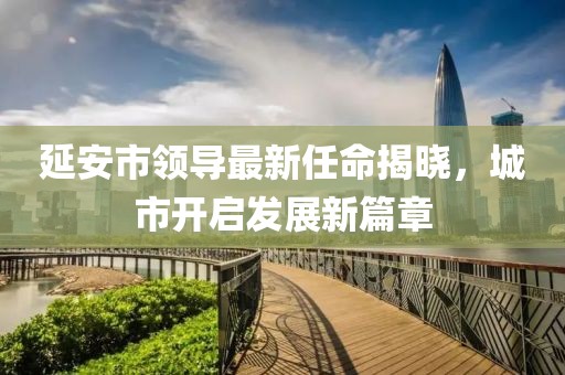 延安市领导最新任命揭晓，城市开启发展新篇章