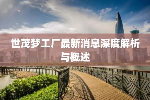 世茂梦工厂最新消息深度解析与概述